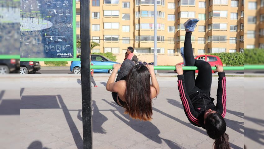 Parque Calistenia Av. Del Mar