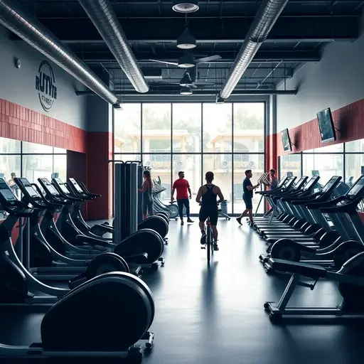 Negocio Gimnasio Fitness Retro